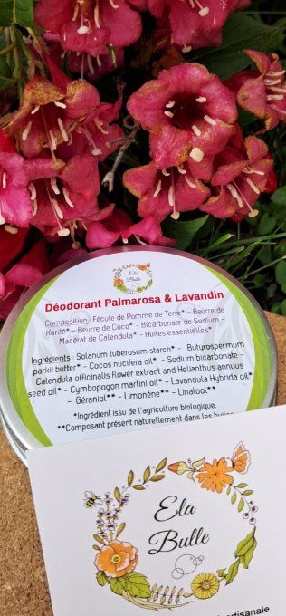 Déodorant Palmarosa & Lavandin