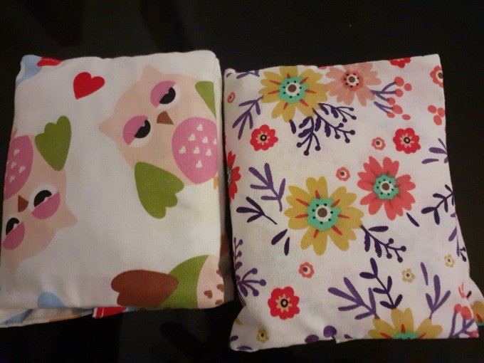 Pochette nomade avec lingettes et cotons lavables 
